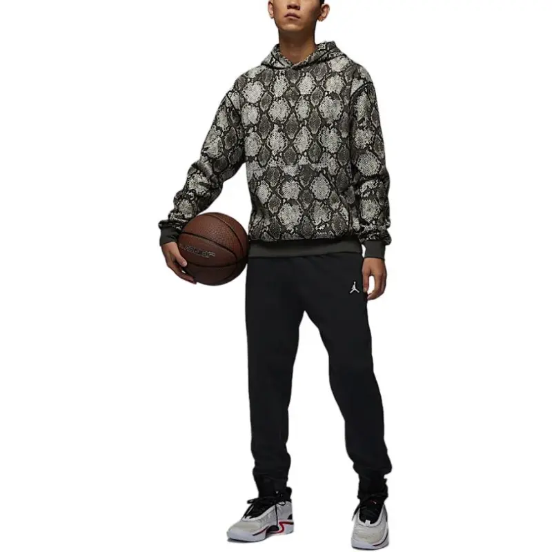 Jordan SportHOOP Sweatshirt Men's Carbon Pink Black-3