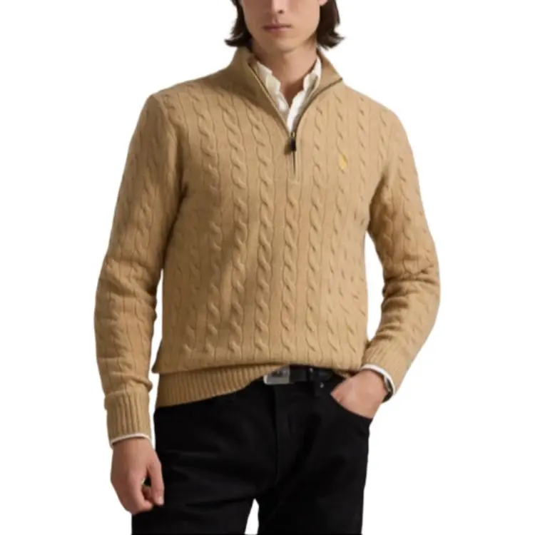 Polo Ralph Lauren Lunar Calendar Collection Sweater Men's Khaki-2
