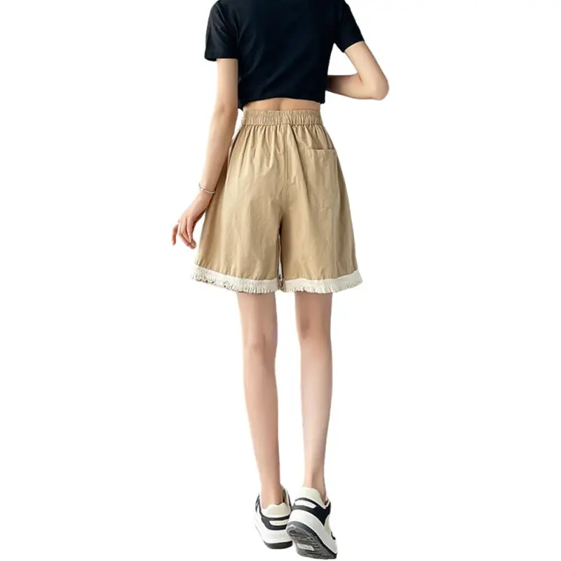Ning Cai Yuer Casual Shorts Women's-3