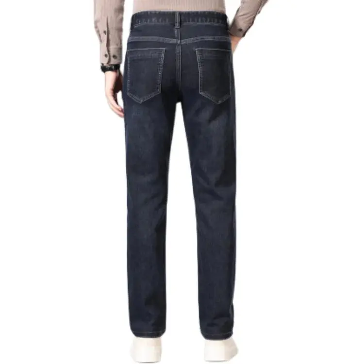 Red bean Jeans Men Dark Blue-1