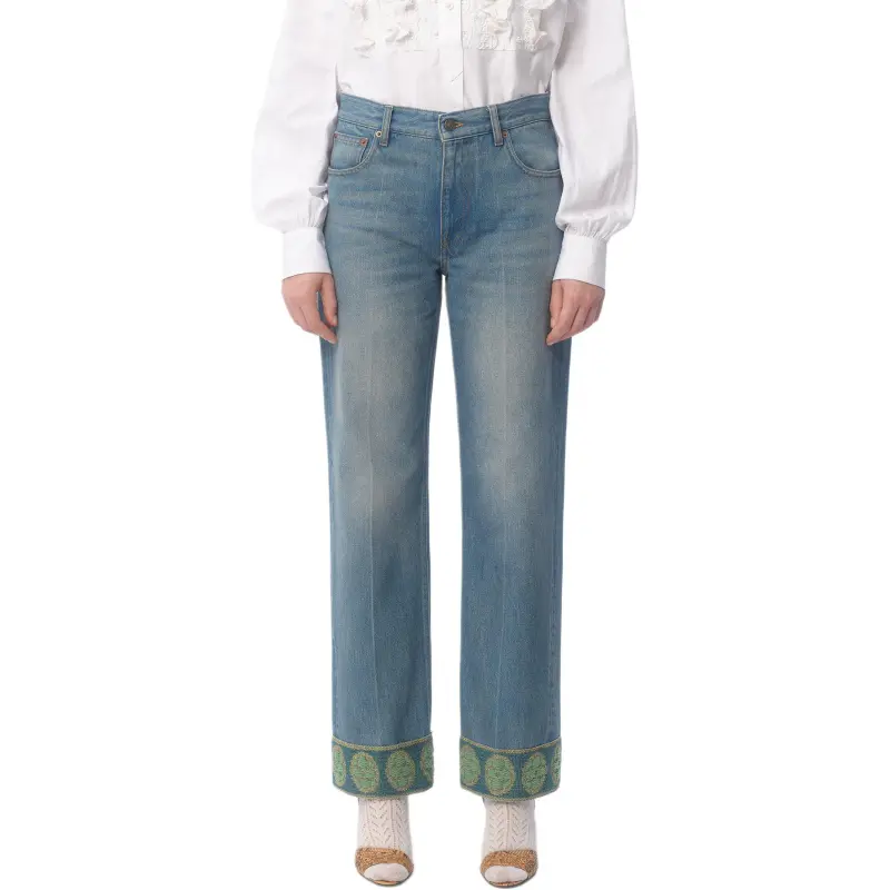 Valentino Denim Jeans 'Medium Blue'-1