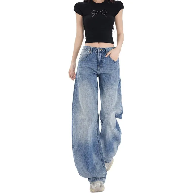 Kazakhstan Jeans Women's Sky Blue-3