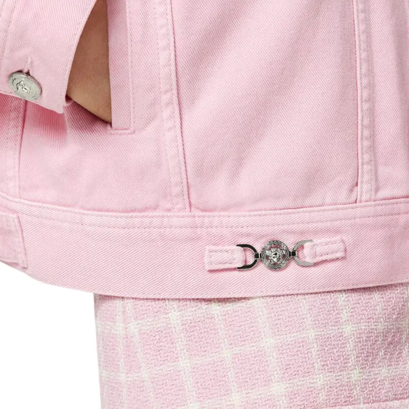 VERSACE Jackets Coats Women's Pink-1