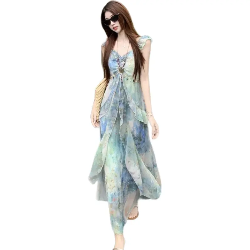Dior Beauty Short Sleeved Dress Women's-4