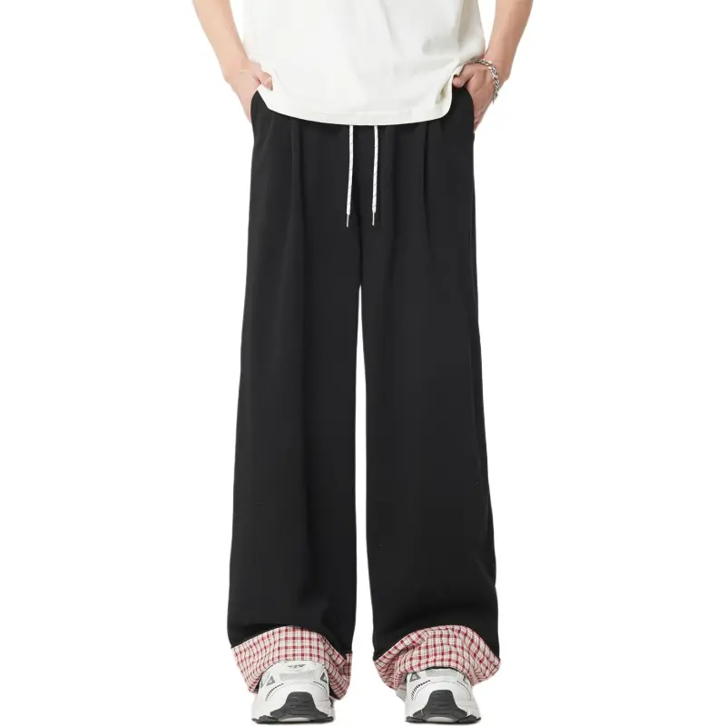 Menblero Casual Pants Unisex Heather Gray-5