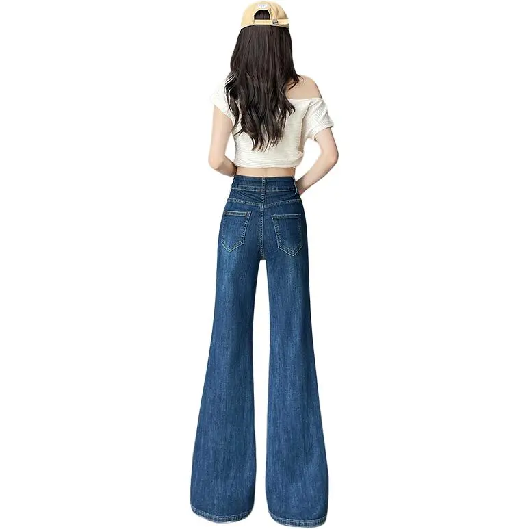 Mu Xiao Xin Jeans Women's Classic Blue-1