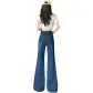 Classic blue long pants