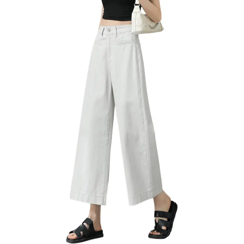 Weixi Jeans Women's Limestone White-6