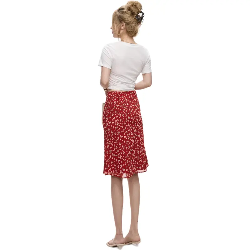 Mu Xiao Xin Casual Long Skirt Women's-1