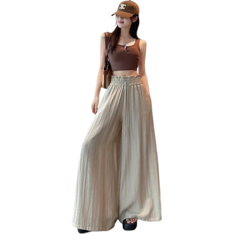 Flowers In Water Casual Pants Women's-10