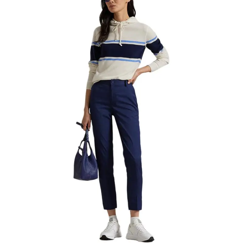 Polo Ralph Lauren SS25 Casual Pants Women's Dark Blue-1