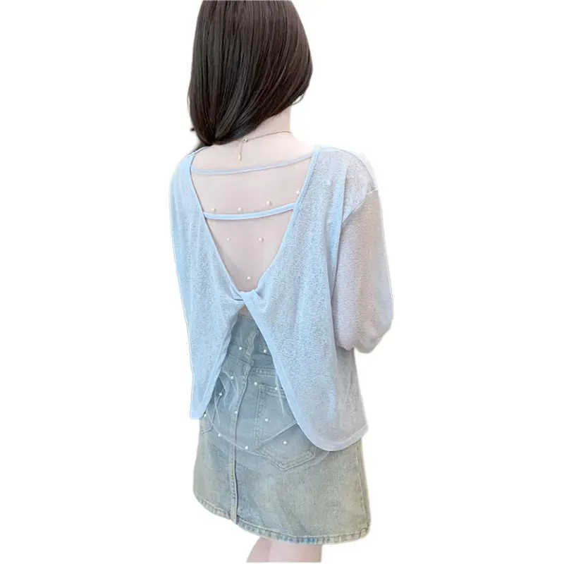 Flowers In Water T Shirt Women's-4