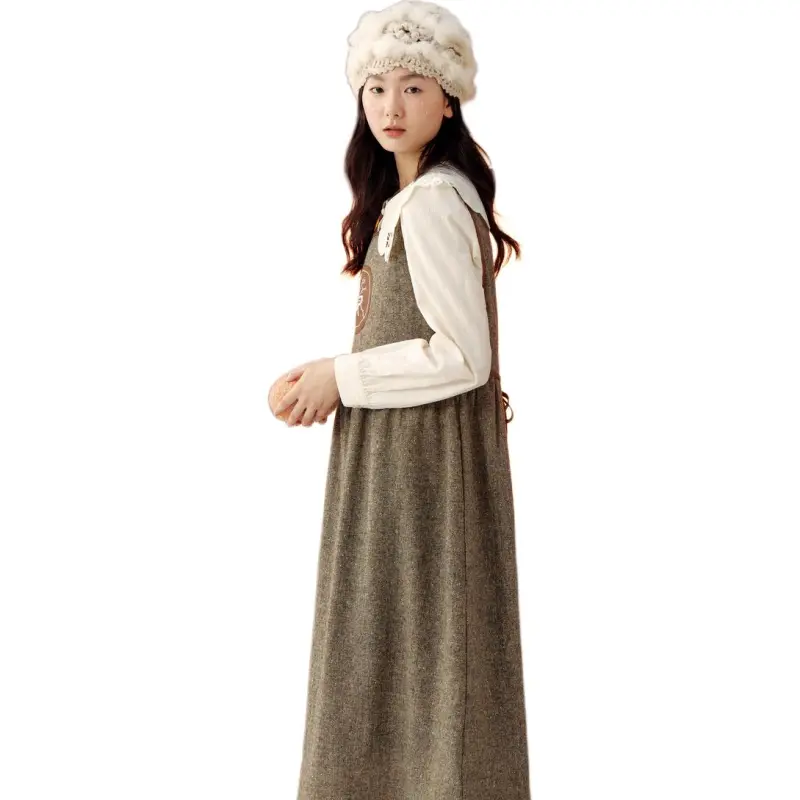 ZIHAN Sleeveless Dress Women's Pasture Green-2
