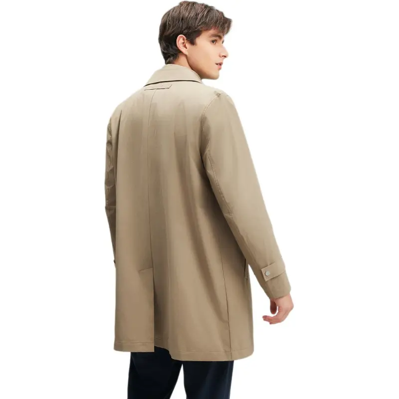 Hush Puppies Trench Coats Men-3