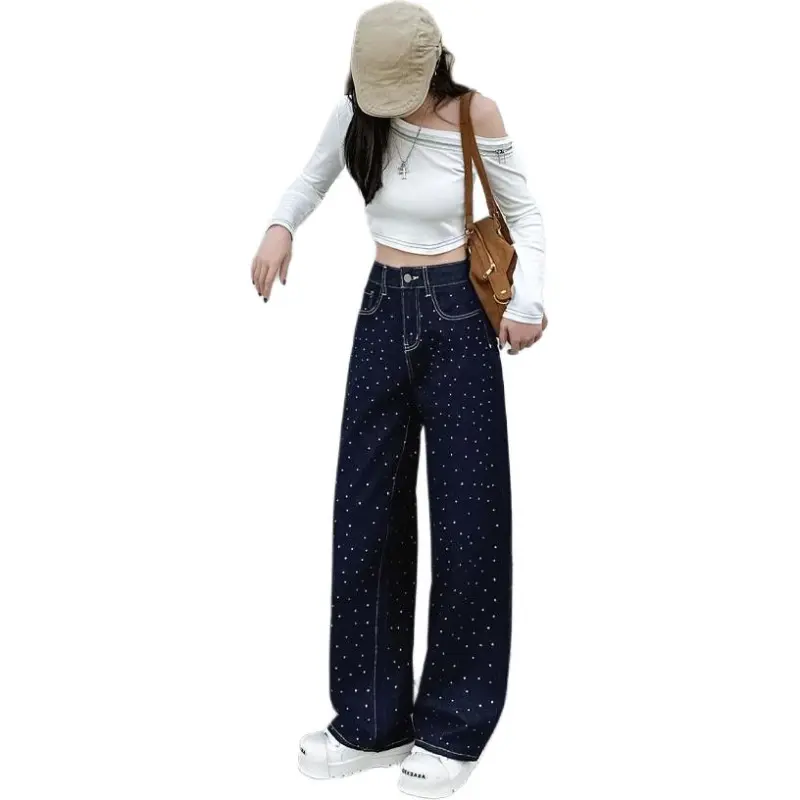 KAISER Jeans Women's Hot Stitched Denim Blue-3