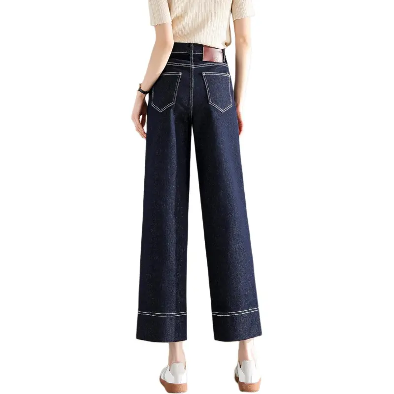 Weixi Jeans Women's Dark Blue-3