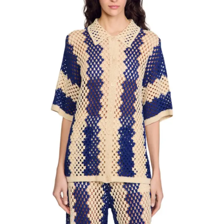 Sandro Knitted Shirt-1