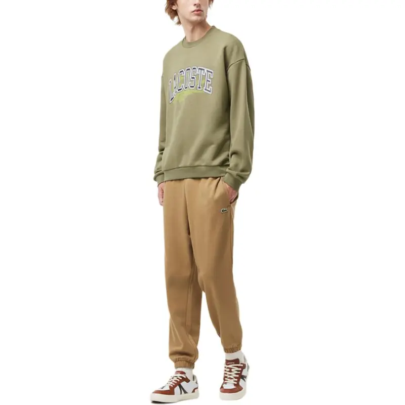 LACOSTE Sweatshirt Men's Khaki Green-4