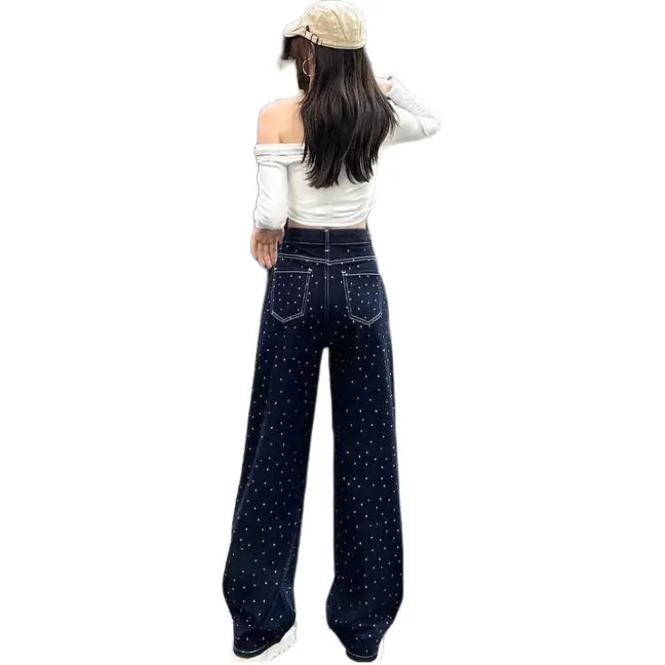 KAISER Jeans Women's Hot Stitched Denim Blue-4