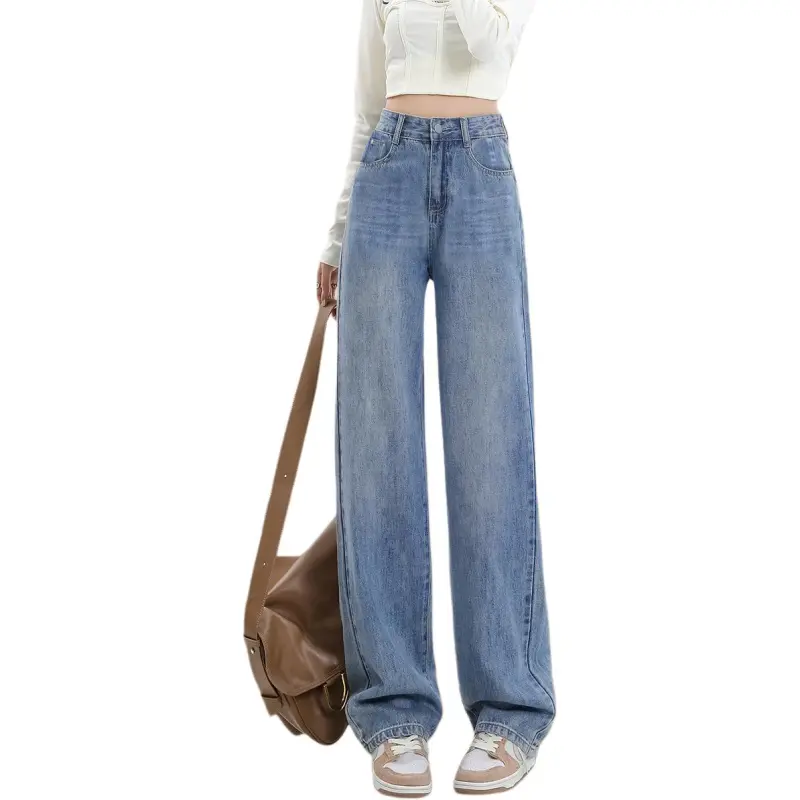 Weixi Jeans Women's Jade Sea Blue-4