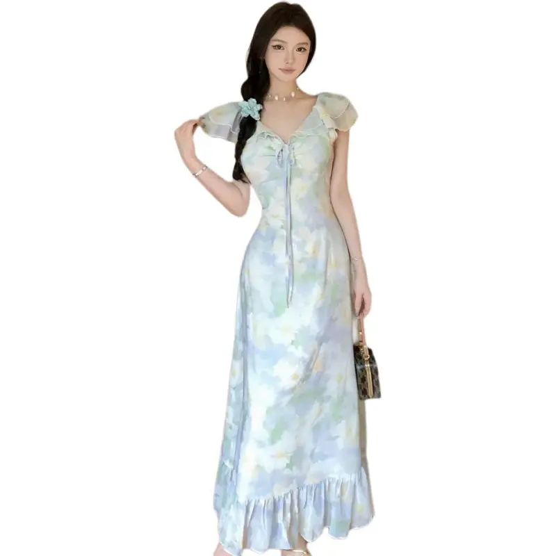 Dior Beauty Long Sleeved Dress Women's-3