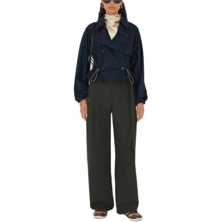 Burberry SS25 Trench Coat Women's Marine Blue-1