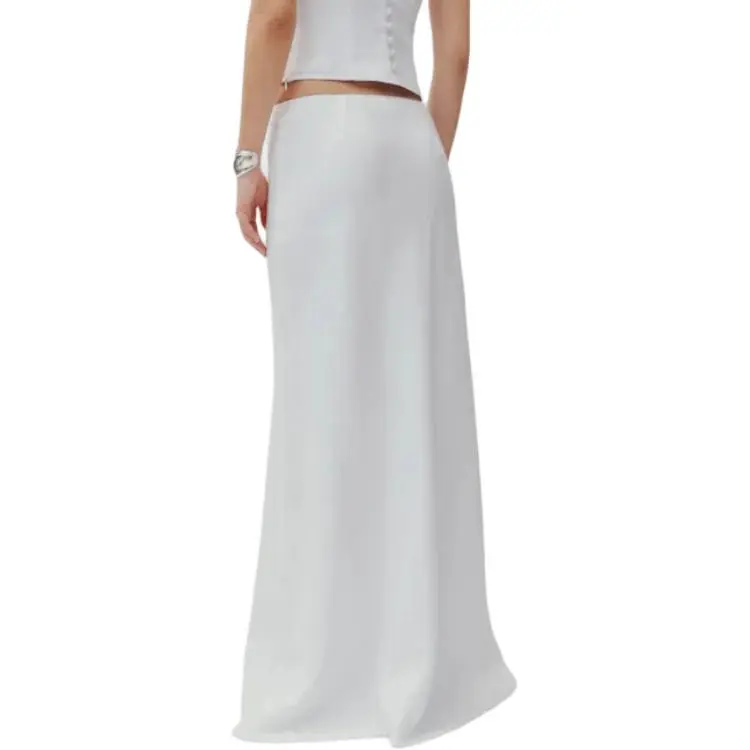 REFORMATION Bella Linen Skirt Casual Long Skirt Women's-1