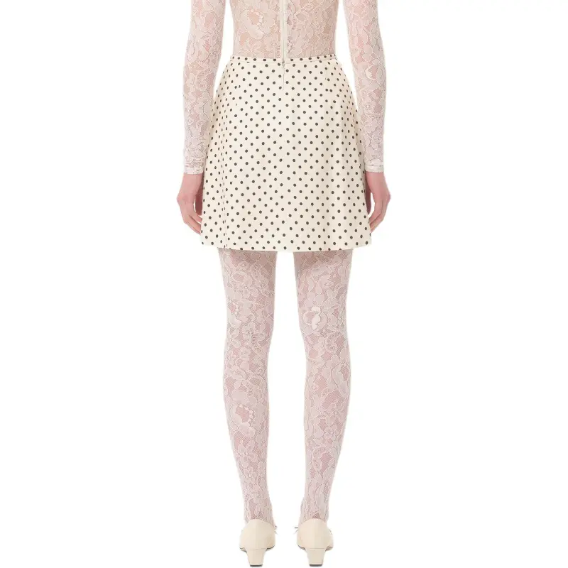 Valentino SS25 Casual Short Skirts Women's Beige-3
