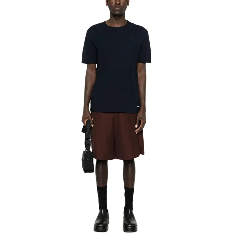 JIL SANDER Cotton Crepe T shirt-1
