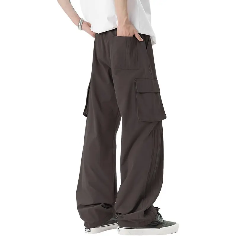 WOOD SOON Casual Pants Unisex-17