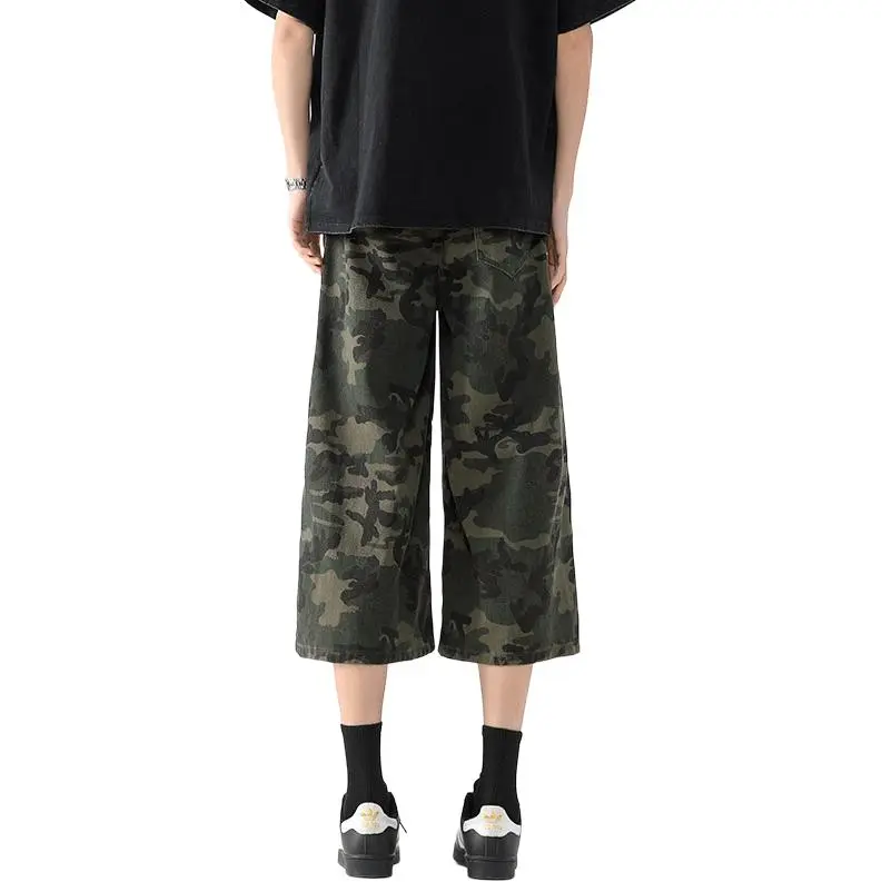 FRQ Denim Shorts Unisex Camouflage-1