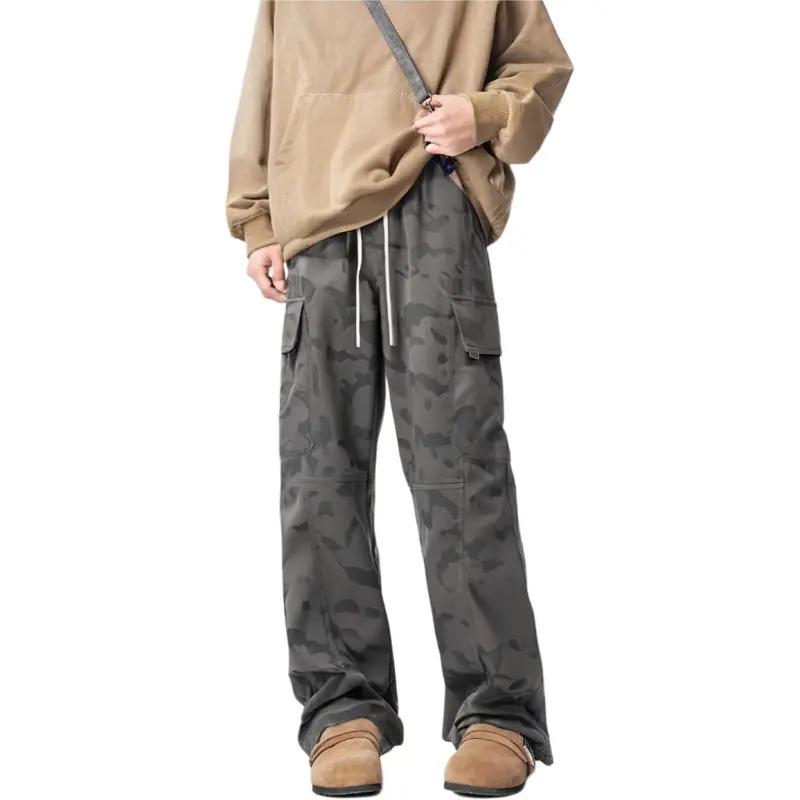 FONDLOOK Casual Pants Unisex-3