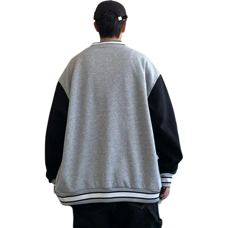 Small Columns Under The Sea Baseball Jacket Unisex-11