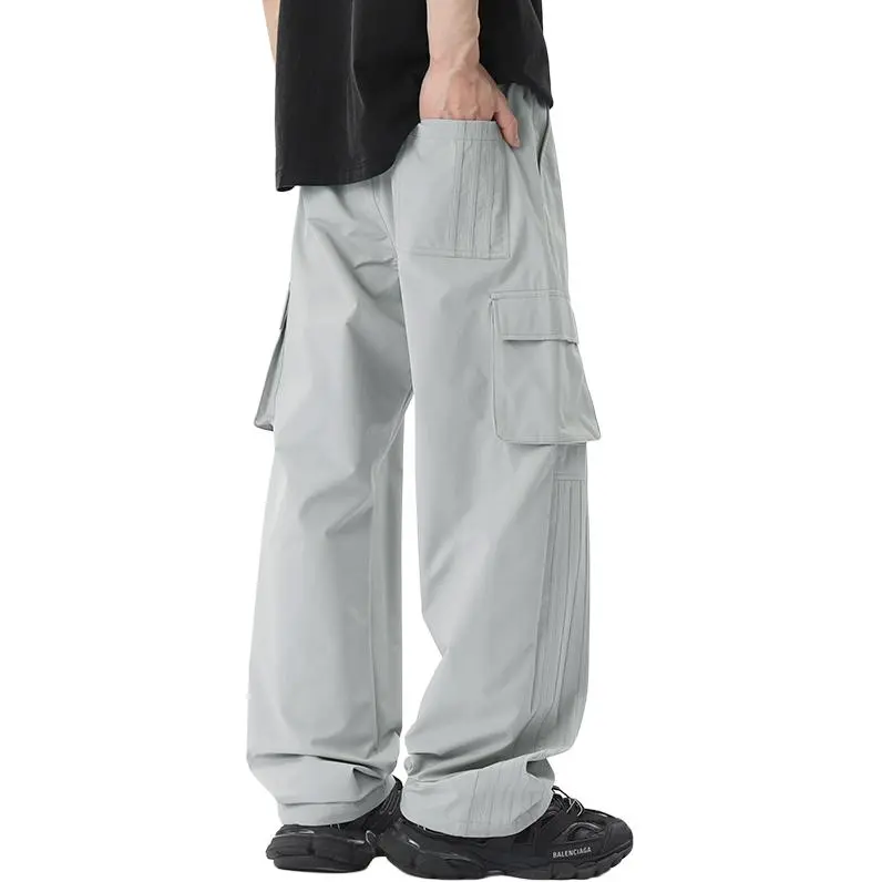 WOOD SOON Casual Pants Unisex-11