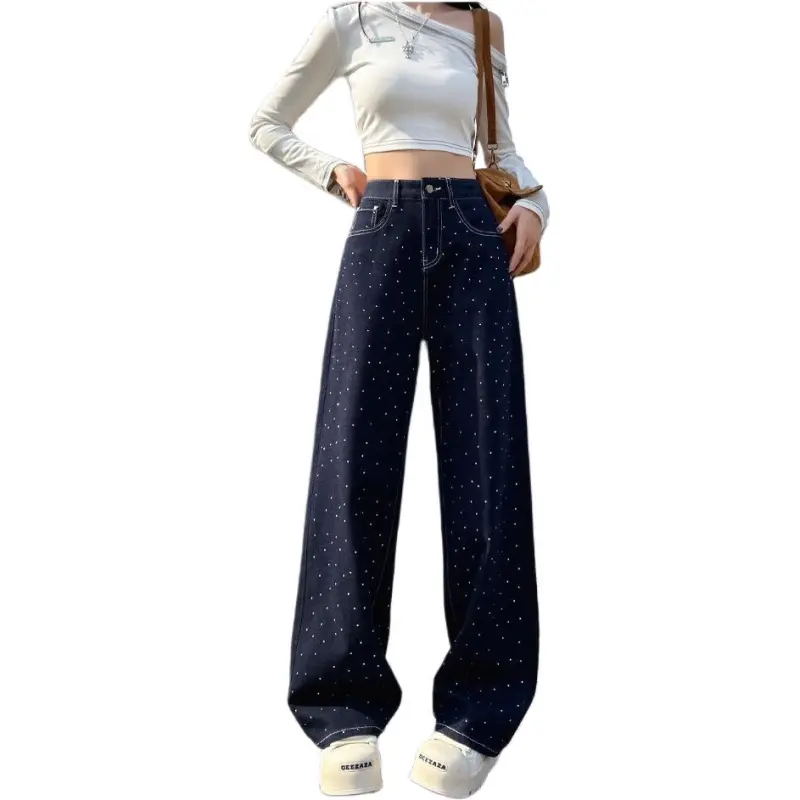KAISER Jeans Women's Hot Stitched Denim Blue-5