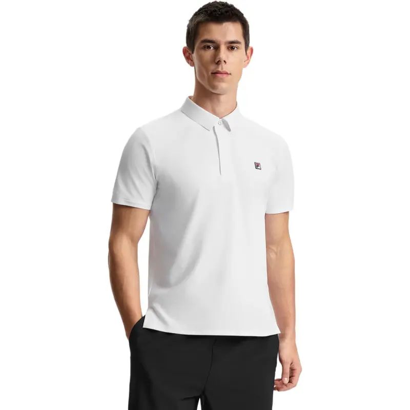 FILA Polo Shirt Men's Jade White WT-4
