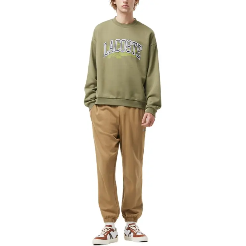 LACOSTE Sweatshirt Men's Khaki Green-1