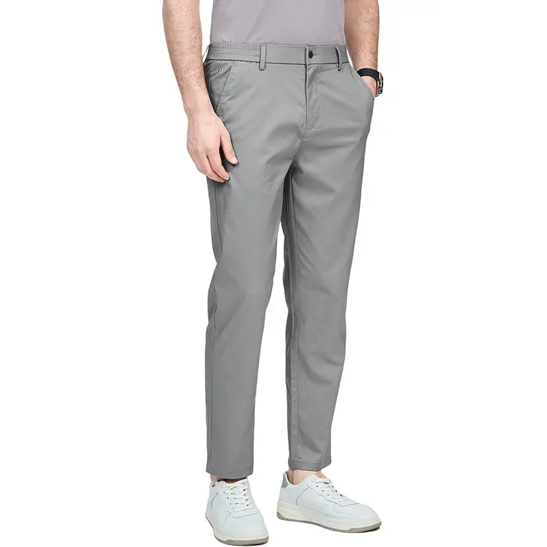 FIRS Casual Pants Men's Medium Gray-4
