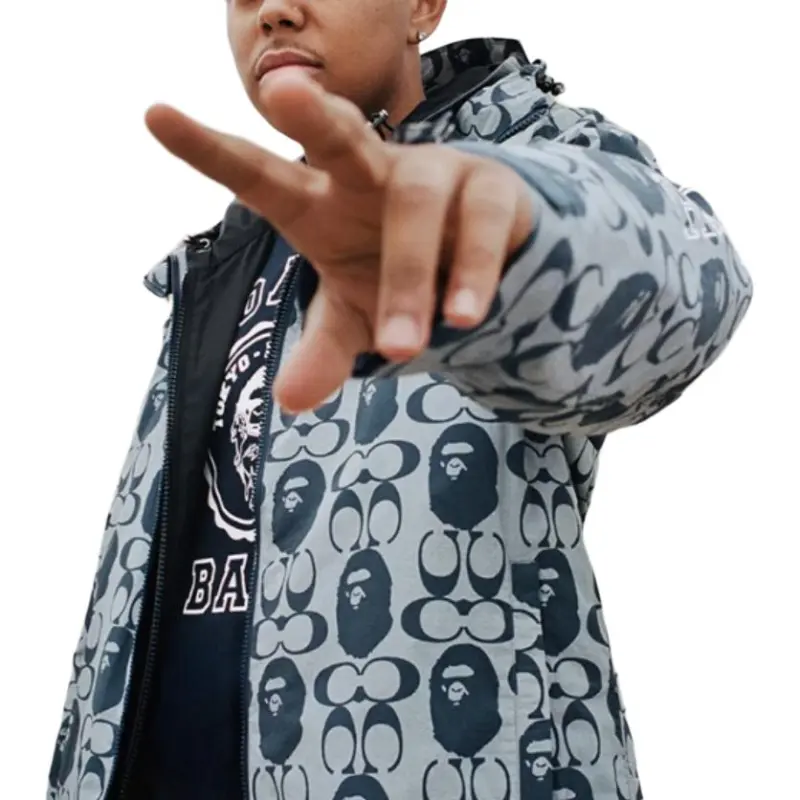 A BATHING APE X COACH Windbreaker-1