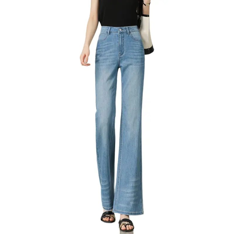 Weixi Jeans Women's Water Wave Blue-2