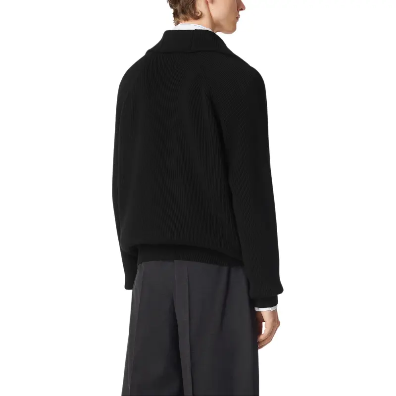 Bottega Veneta SS25 Knitwear Men's Black-1
