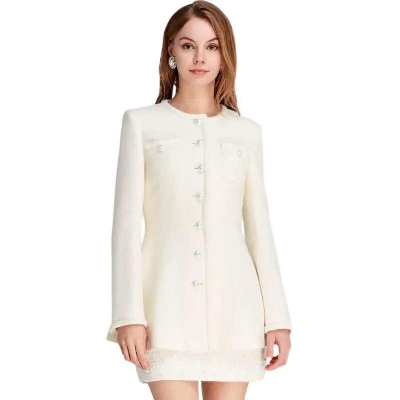 Bebe Jackets Women's White-1