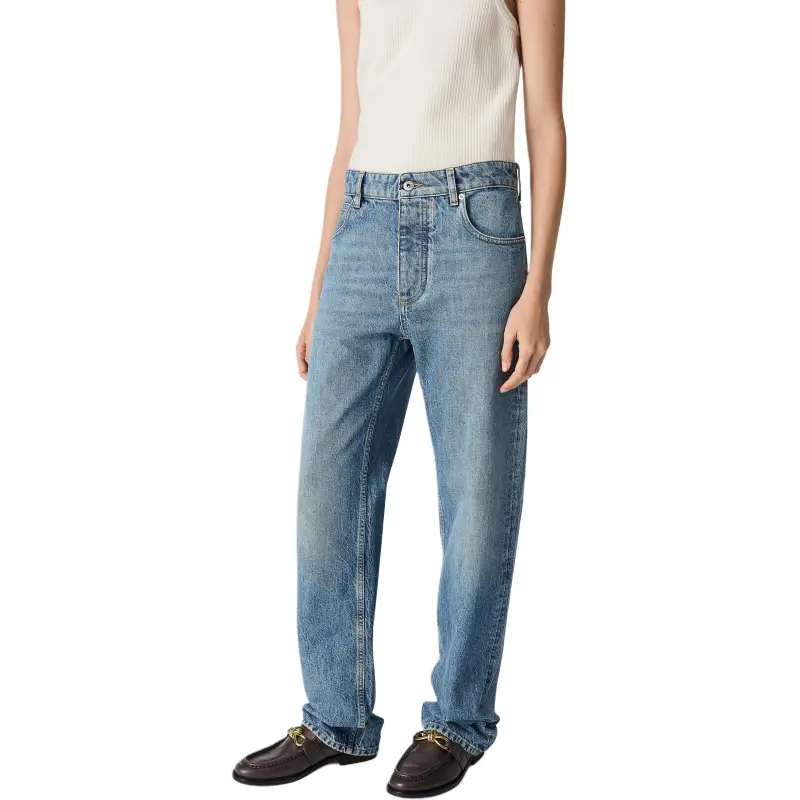 Bottega Veneta Mid Rise Boyfriend Leg Jeans-2