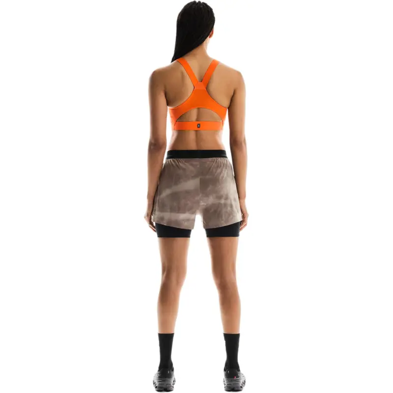 On Performance Sports Shorts Women's Graphite Gray/Black-2