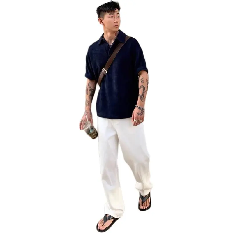 DUATOGE Jeans Men Ecru -2