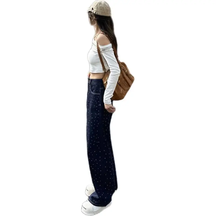 KAISER Jeans Women's Hot Stitched Denim Blue-0