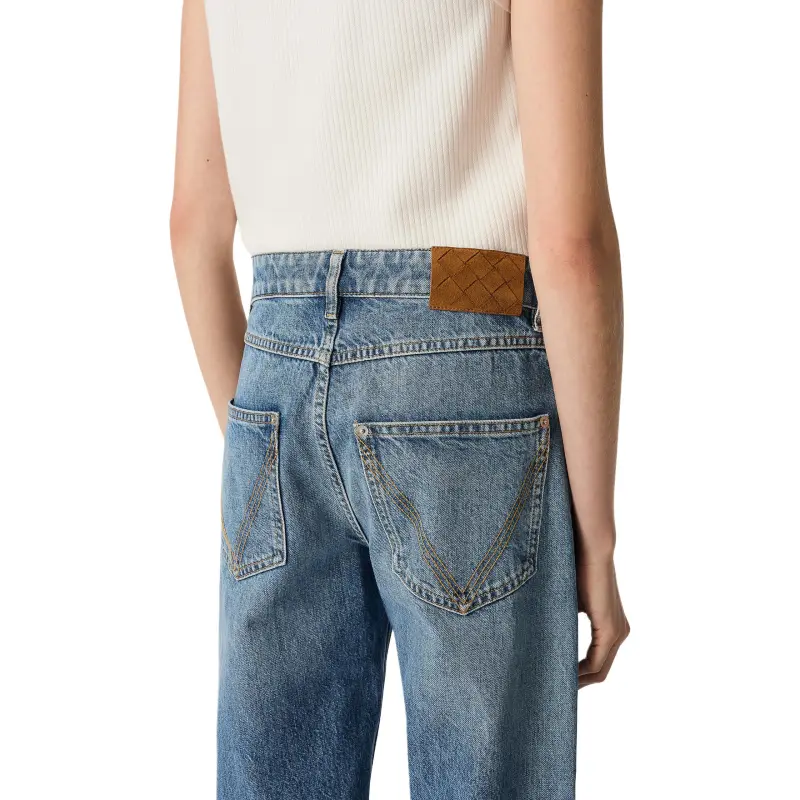 Bottega Veneta Mid Rise Boyfriend Leg Jeans-3