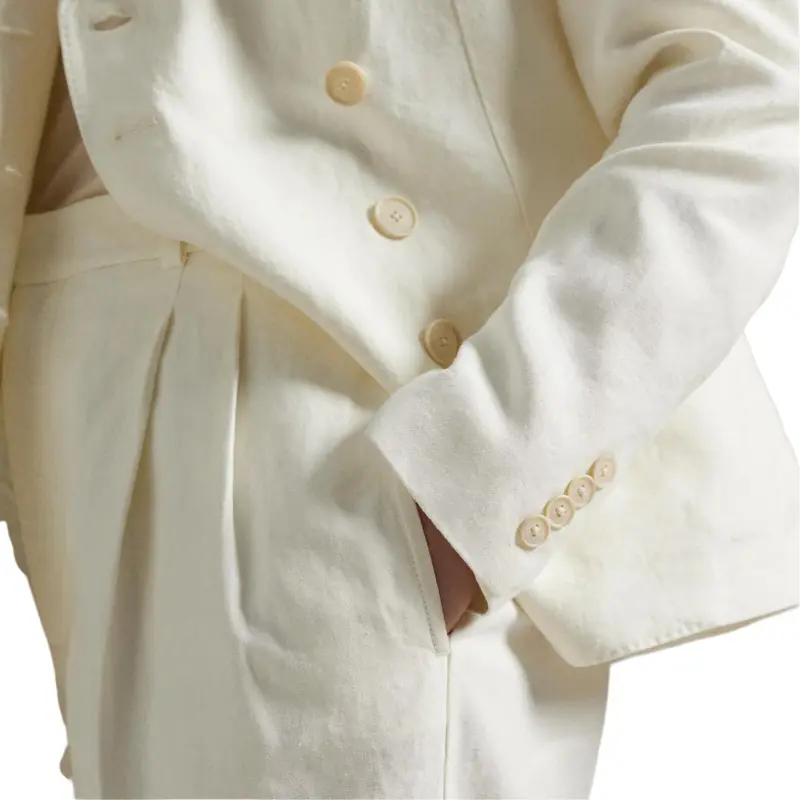 Polo Ralph Lauren Business Suit Coat Women's White-4