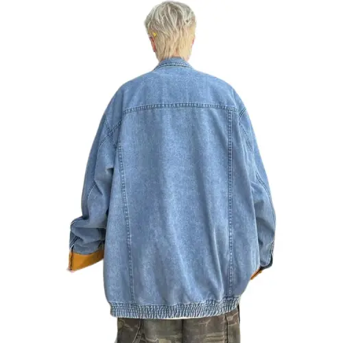 SOCKKEY Denim Jacket Unisex Blue