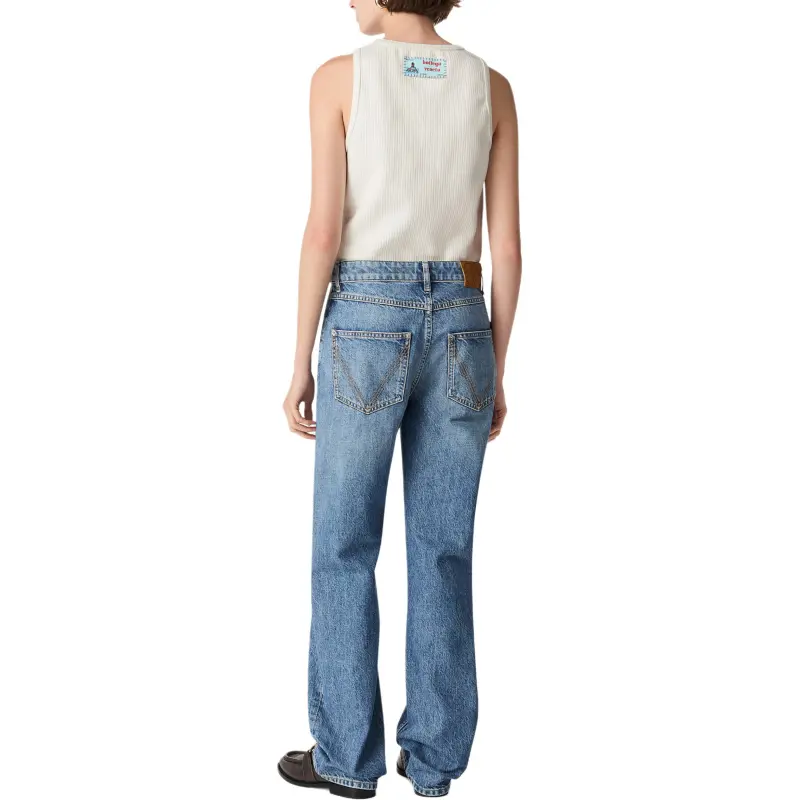 Bottega Veneta Mid Rise Boyfriend Leg Jeans-1